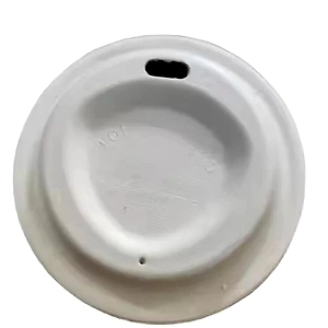 80 Dia Sugarcane Bagasse Round Sipper Lid