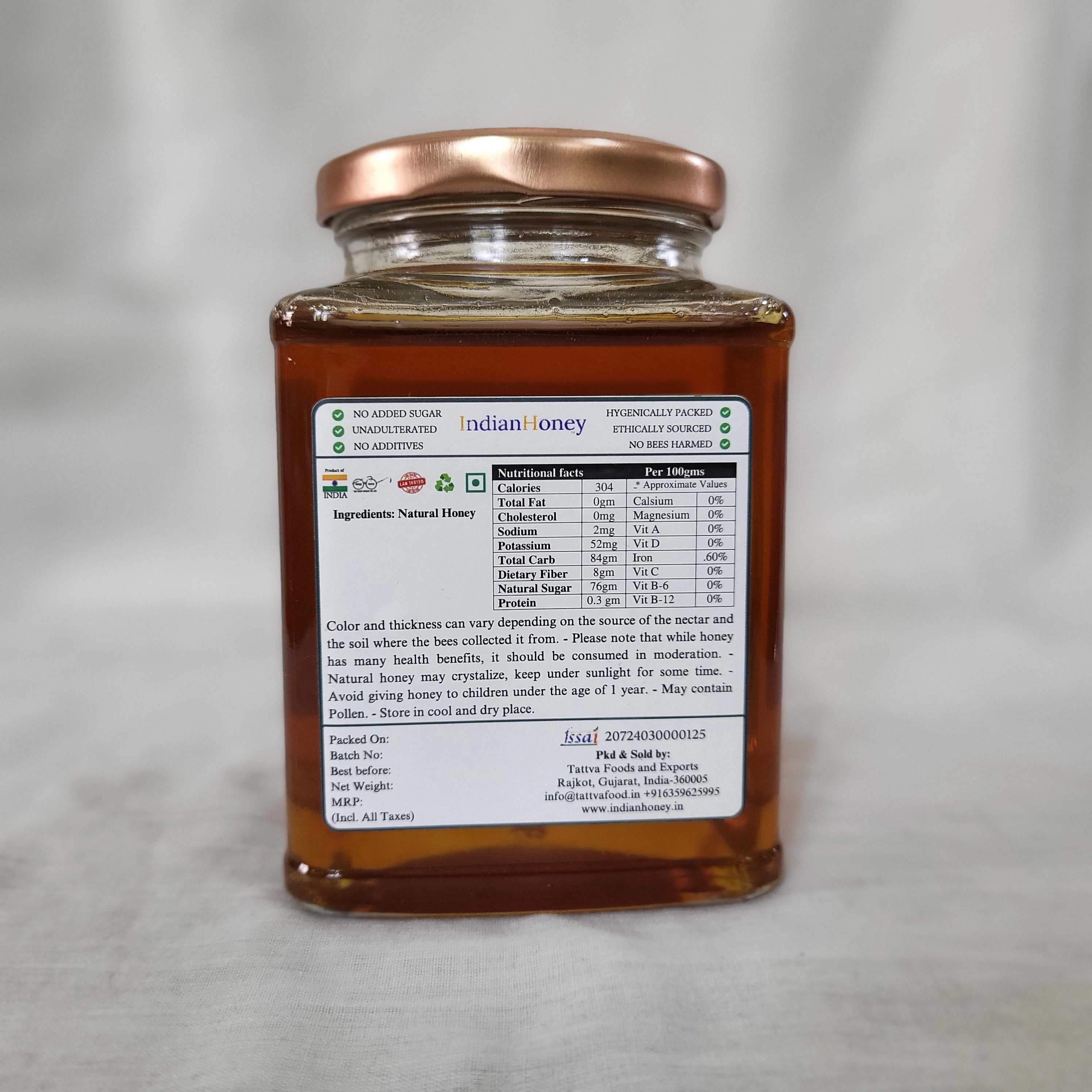 RAJASTHAN ACACIA HONEY (बबूल – Babool) 500GM-3