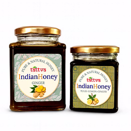 indianhoney black forest (honeydew) honey & buttery & cognitive-boosting litchi honey combo pack (500gm & 230gm) - black forest & litchi details