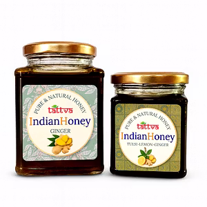 IndianHoney Black Forest (Honeydew) Honey & Buttery & Cognitive-Boosting Litchi Honey Combo Pack (500gm & 230gm) - Black Forest & Litchi Details