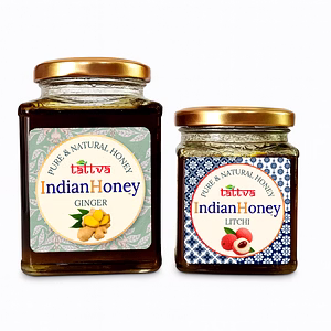 IndianHoney Black Forest (Honeydew) Honey & Metabolic & Warming Cinnamon Infused Honey Combo Pack (500gm & 230gm) - Black Forest & Cinnamon Details