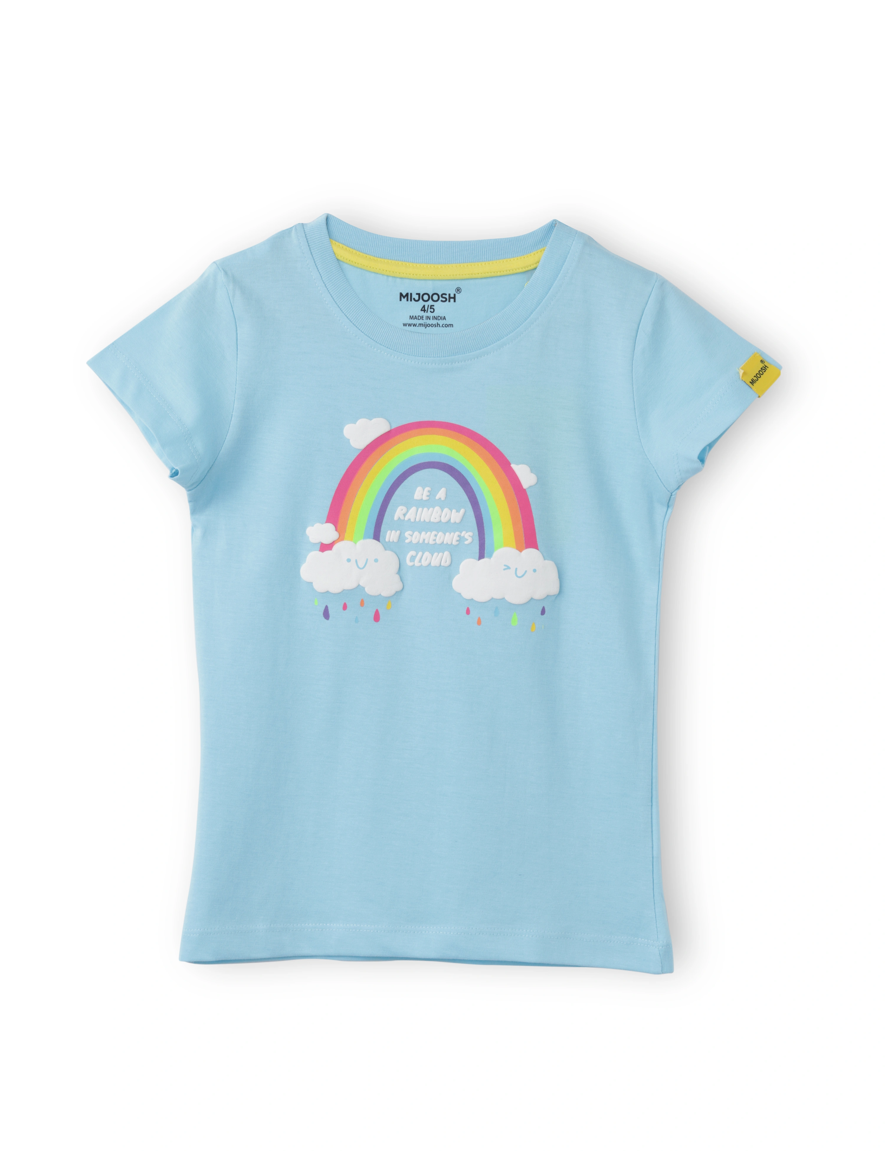 Girls T-Shirt Atomizer Blue / Bright Rose Pink, Soft Cotton, Ages 2-6 (2pcs pack)-2/3-2