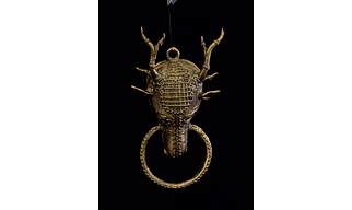 Dhokra Dear Bathroom Towel Hanger
