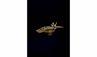 Dhokra Hand Lamp