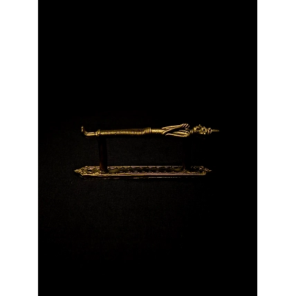 Handmade Dhokra Door Handle-2