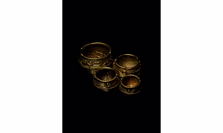 Handcrafted Dhokra Mana (Set of 4)