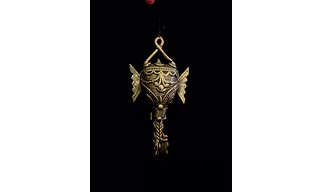 Handmade Dhokra Elephant Head Hander