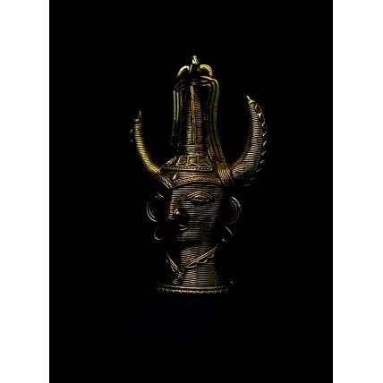 Handmade Dhokra Koya Mask-1