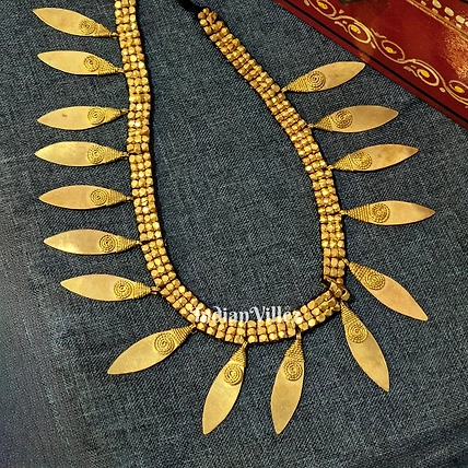 Pure Handmade Dhokra Tribal Jewellery-J_2