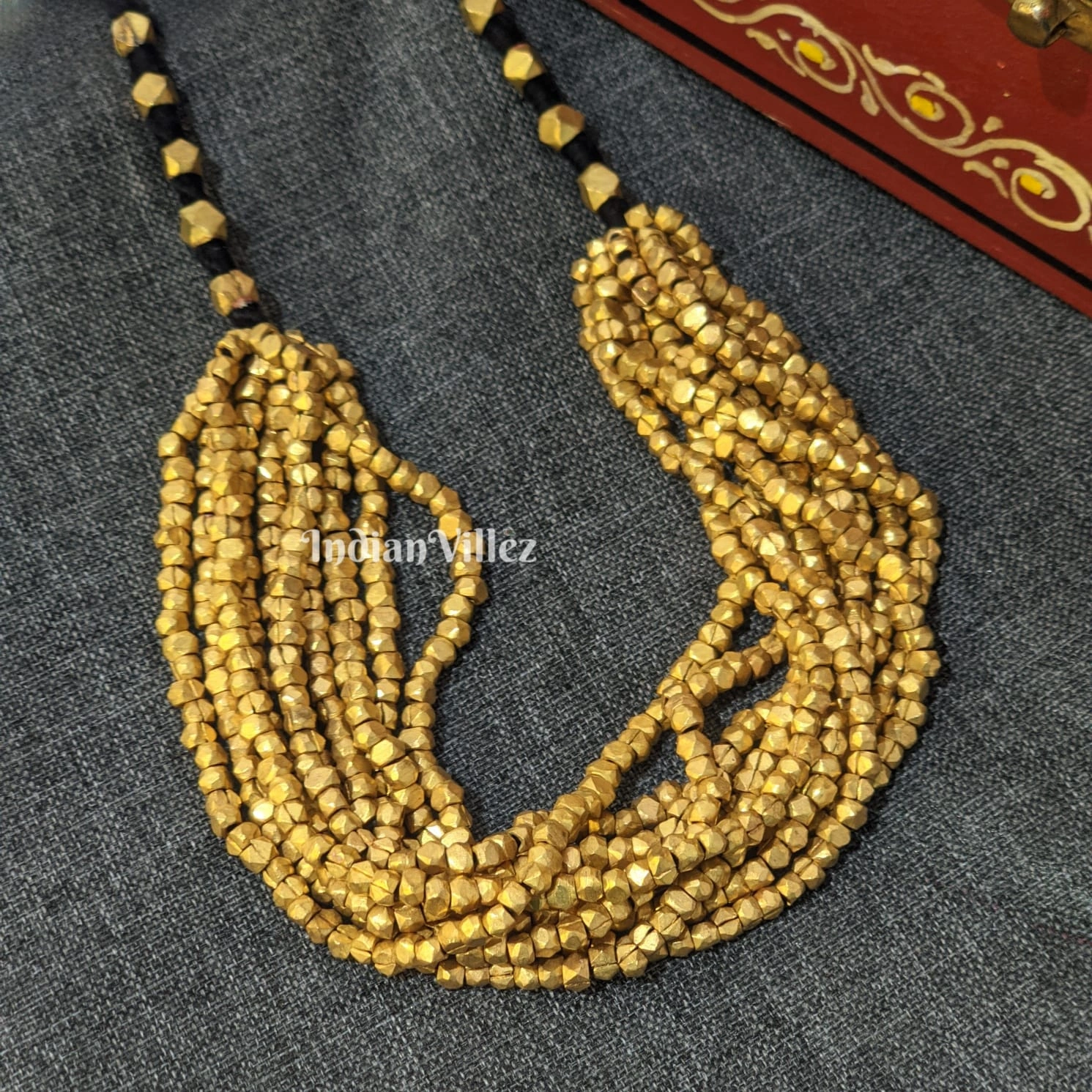 Handmade Tribal Dhokra Jewellery - Seeds-J_6