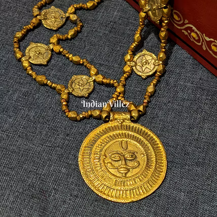Pure Handmade Tribal Dhokra Jewellery-J_11