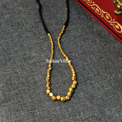 Handmade Dhokra Tribal Jewellery Chain-J_12