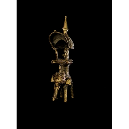 Dhokra Elephant Sabari Metal Craft-Dhokra_45