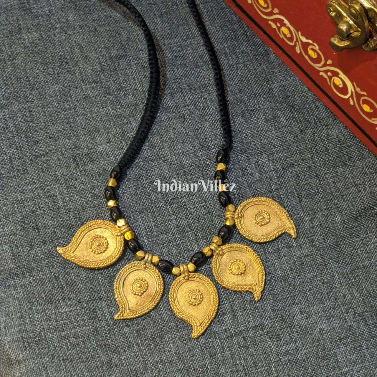 Handcrafted Dohkra Tribal Jewellery-J_23