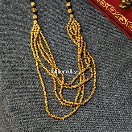 Handmade Tribal Dhokra Jewellery Nacklace-J_30