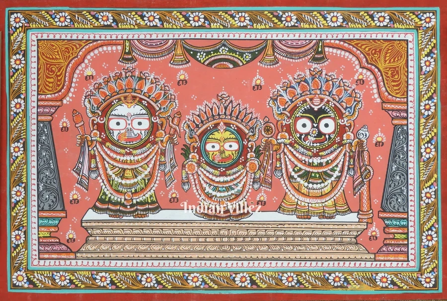 gannath Suna Besha Pattachitra Painting For Home Wall Art Decor-WallPainting_9