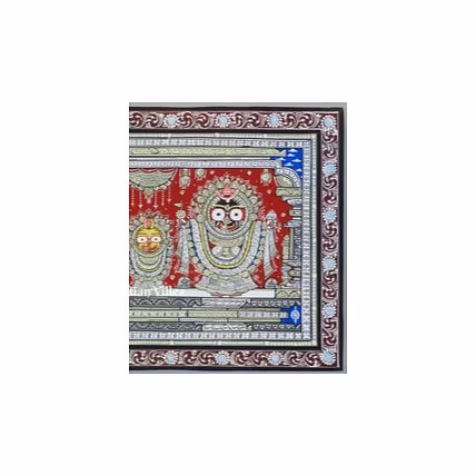 Jagannath Suna Besha Pattachitra Painting For Home Wall Art Decor-1