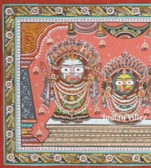 gannath Suna Besha Pattachitra Painting For Home Wall Art Decor-1