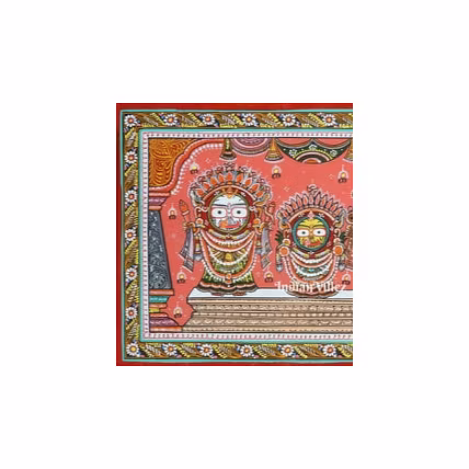 gannath Suna Besha Pattachitra Painting For Home Wall Art Decor-1