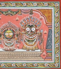 gannath Suna Besha Pattachitra Painting For Home Wall Art Decor-2