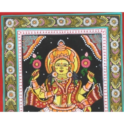 Mata Laxmi Pattachitra Wall Painting-1