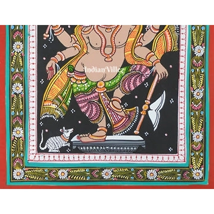Shree Ganesh Pattachitra Wall Painting-1
