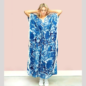 Regular Kaftan Fringe Drape