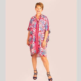Oversize Kowl Shirt Dresstan