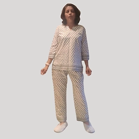 Indian Print PJ Set