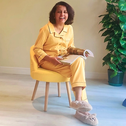 Mustard Yellow PJ Set-12423840