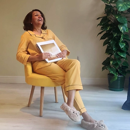 Mustard Yellow PJ Set-1