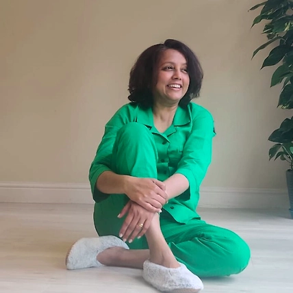 Solid Green PJ Set-1