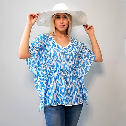 Regular Yoke Kaftan - 28 &quot;-12423872