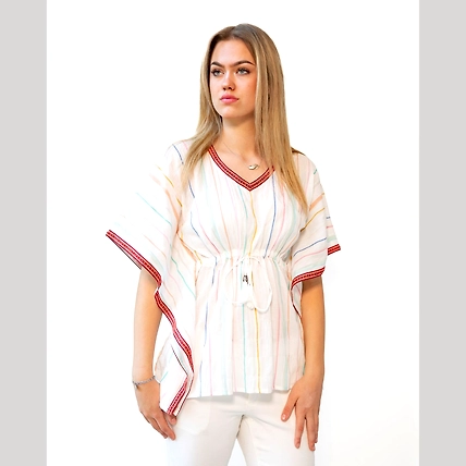Regular Yoke Kaftan - 28 &quot;-12423874