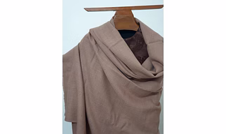 Camel wool Men's Shawl