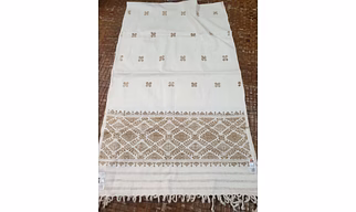 Pure ERI Silk(Peace Silk) Stole Hand woven  in Assam