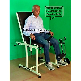 Quadriceps Exercise Table with Backrest, IMI-2901