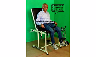 Quadriceps Exercise Table with Backrest, IMI-2901
