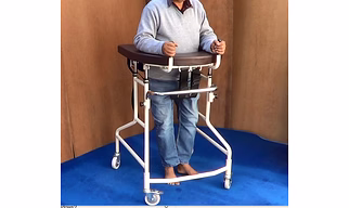 SUPPORT-GAITER WALKER with SEAT & ARM SUPPORT (Adult) IMI 3028