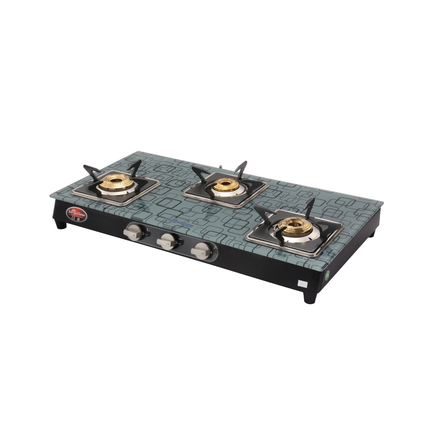 SF LPG Stove 3B Ultra Black SF MS NA-GlassCooktop-1020