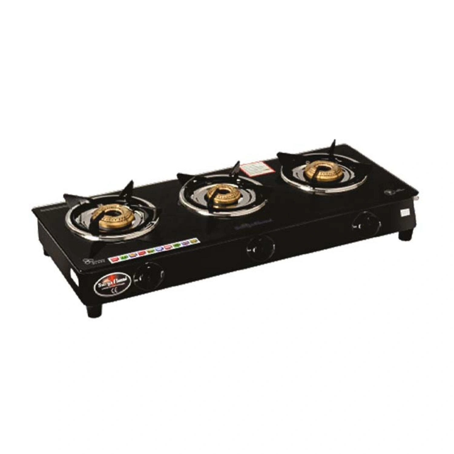 SF LPG STOVE 3B REGAL PLUS MS NA-GlassCooktop-1022