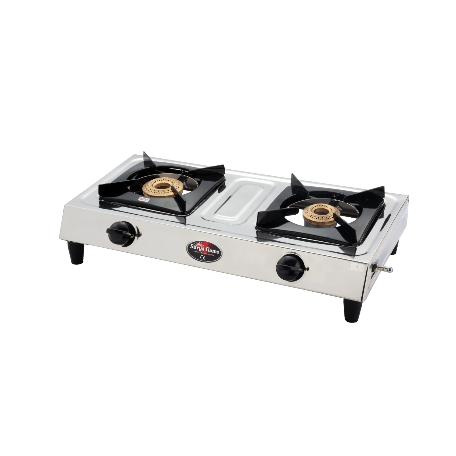 SF LPG Stove 2B Basics SS CI-SSCooktop-1062