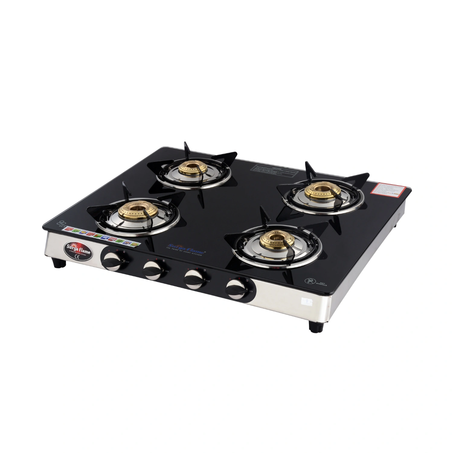 SF LPG Stove 4B Glaze SS NA-SSCooktop-1089