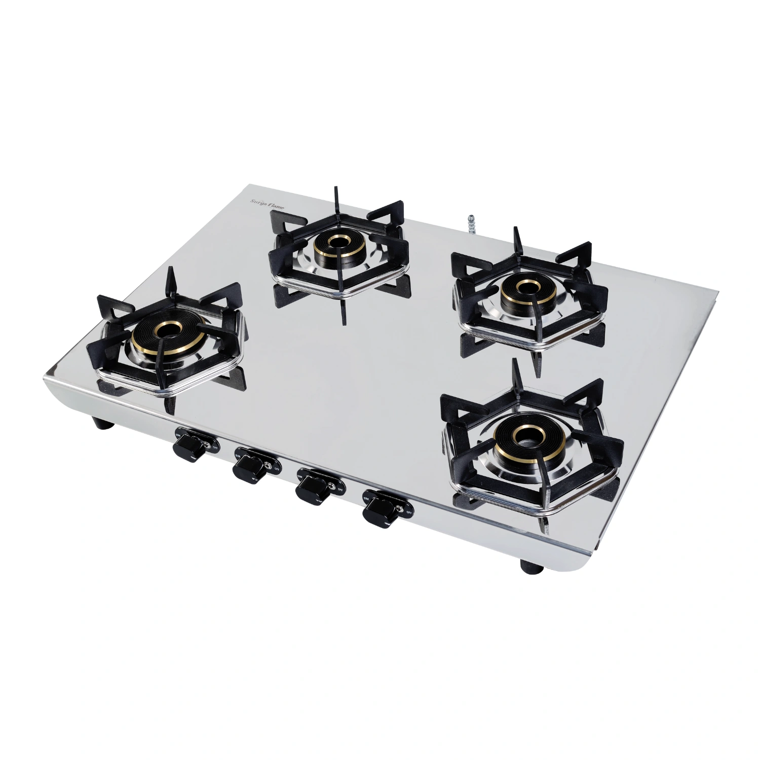 SF LPG Stove 4B Hexa SS NA-SSCooktop-1093