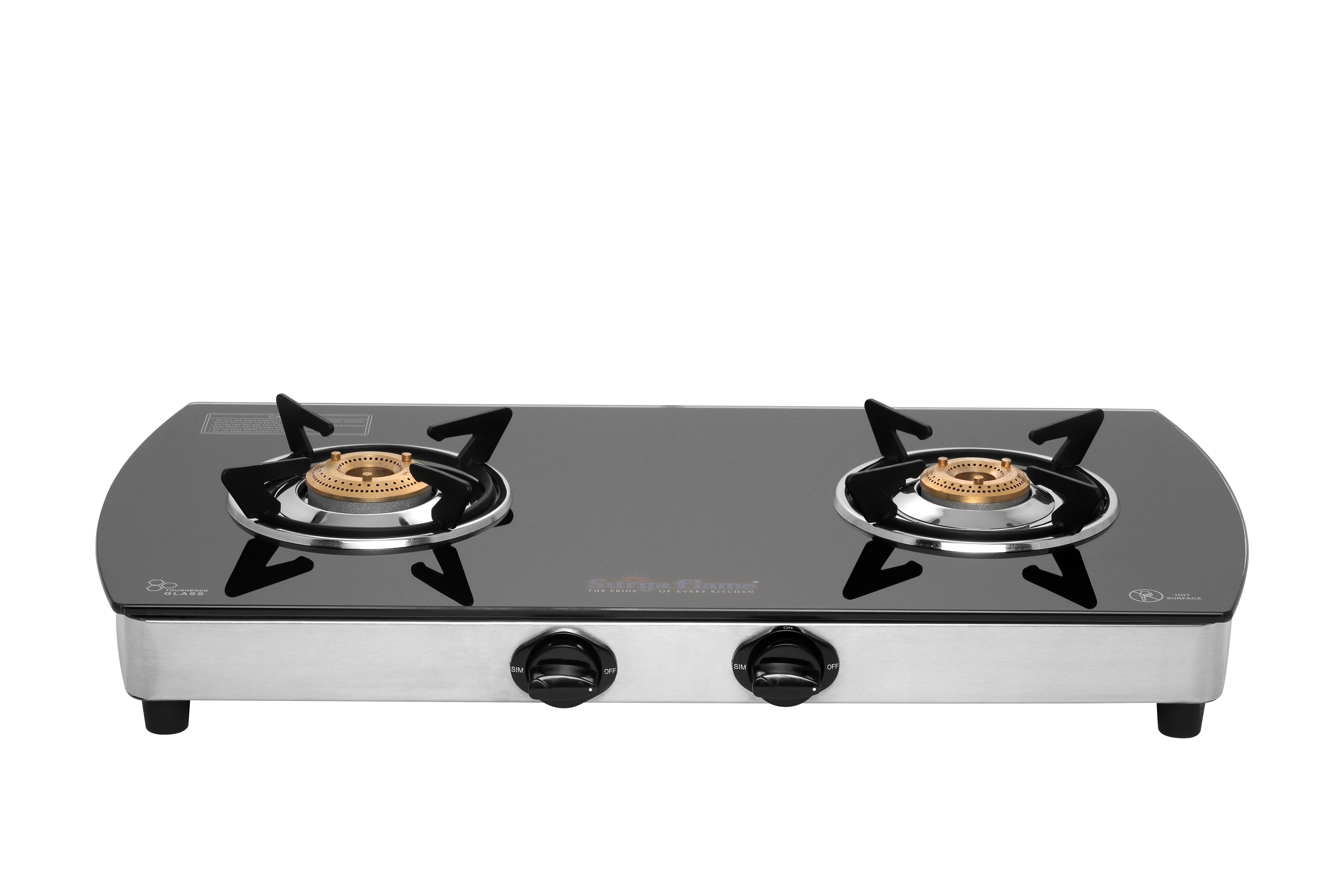 SF LPG Stove 2B Curve SS NA-1