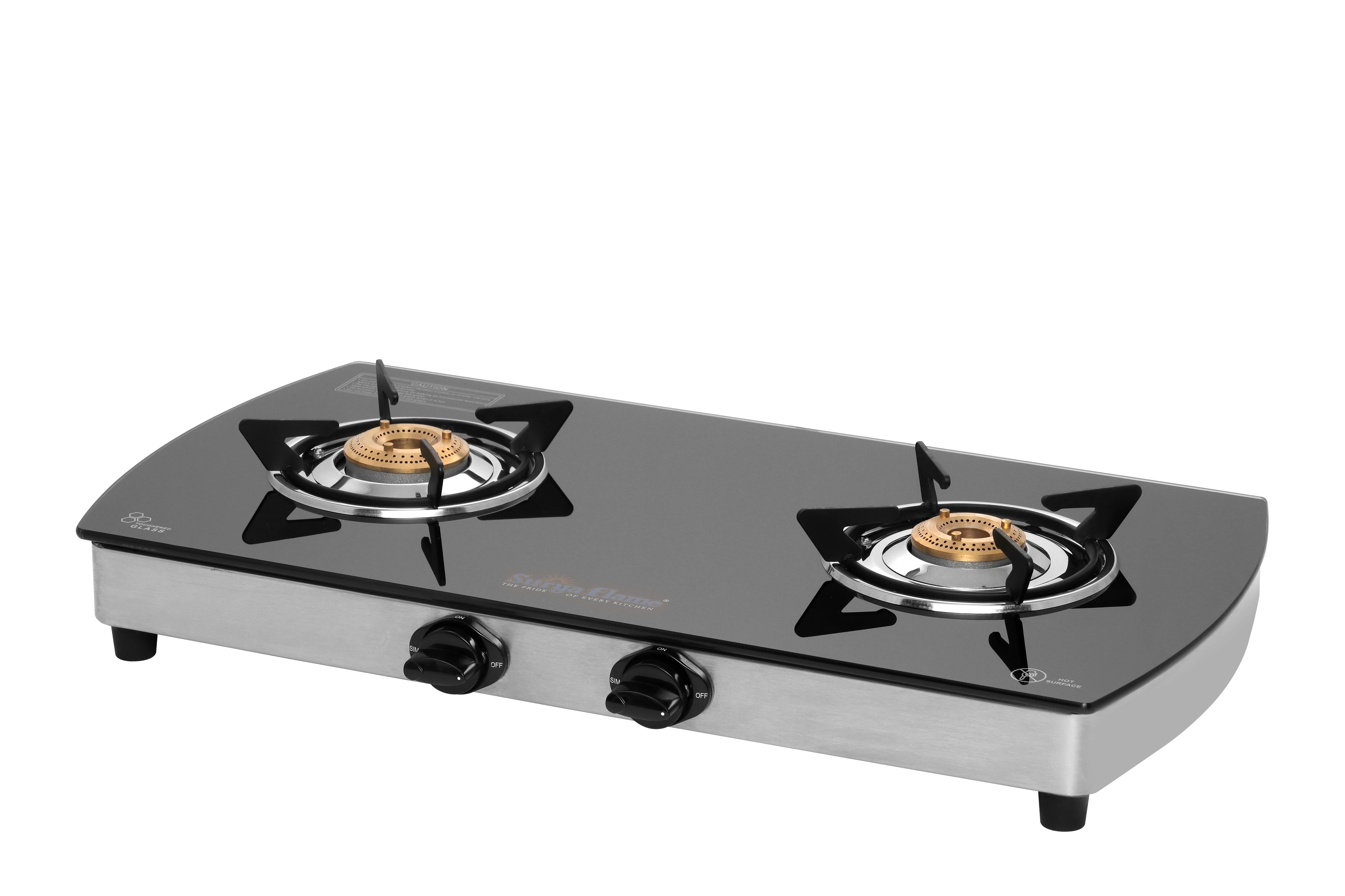 SF LPG Stove 2B Curve SS NA-3