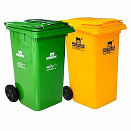 aristo plastic dustbin (120ltr)