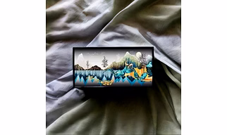 Multi-Colored Acrylic Scenery Wall Frame