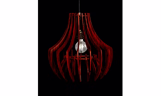 Wooden Pendant Ceiling Hanging Light