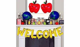Welcome Foil Balloons